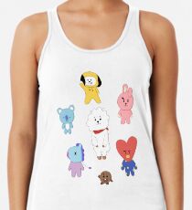 Camiseta de tirantes para mujer BT21 - BTS