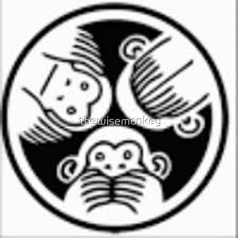 "The Wise Monkey Original" by thewisemonkey | Redbubble