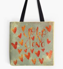 YOKO ONO ATE MY HEART Tote Bag