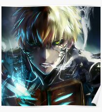 One Punch Man Genos Poster