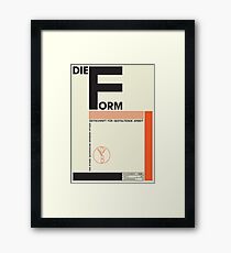 Bauhaus#1 Framed Art Print