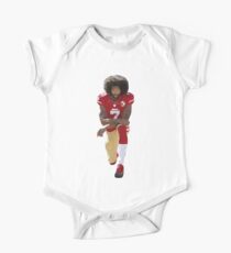 Colin Kaepernick Kneeling Low Poly One Piece - Short Sleeve