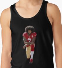 Colin Kaepernick Kneeling Low Poly Men's Tank Top