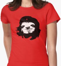 Sloth Che Women's Fitted T-Shirt