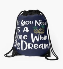 Dole Whip Dreams Drawstring Bag