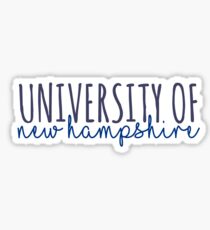 university of new hampshire Sticker