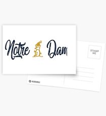 Notre Dame Christmas Postcards