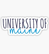university of maine Sticker