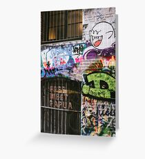 Graffiti Greeting Card