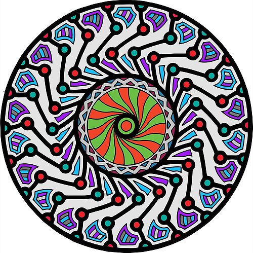 Circle Mandalas 87 (Style:35)