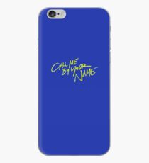 Rufen Sie mich bei Ihrem Namen ® Merch an iPhone-Hülle & Cover