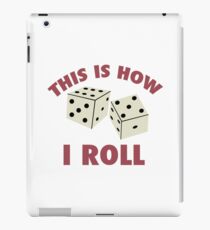 So rolle ich Monopoly iPad-Hülle & Klebefolie