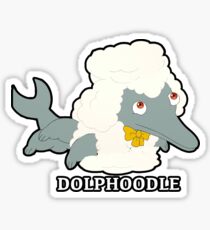 Big Mouth Dolphoodle Sticker