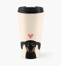 Dachshund Puppy Love Travel Mug