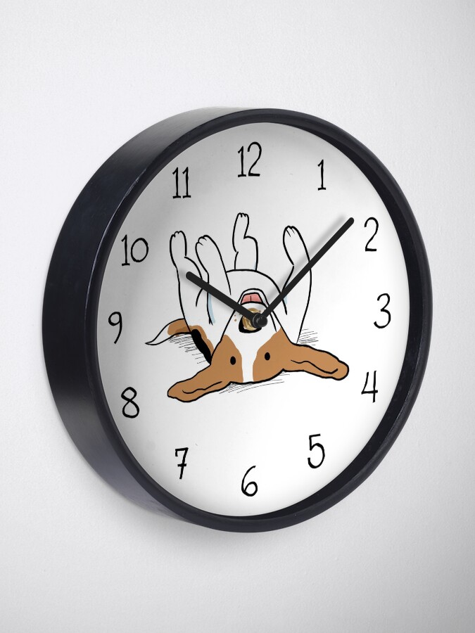 Alternate view of Care-Free Beagle Clock
