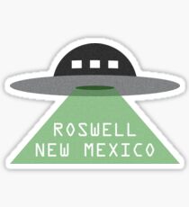 Roswell, New Mexico - UFO Sticker