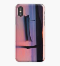 Sunset mooring iPhone Case