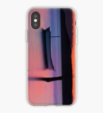 Sunset mooring iPhone Case