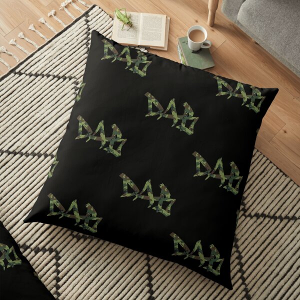 DAB camo Floor Pillow
