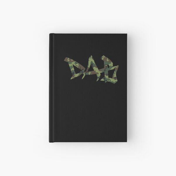 DAB camo Hardcover Journal
