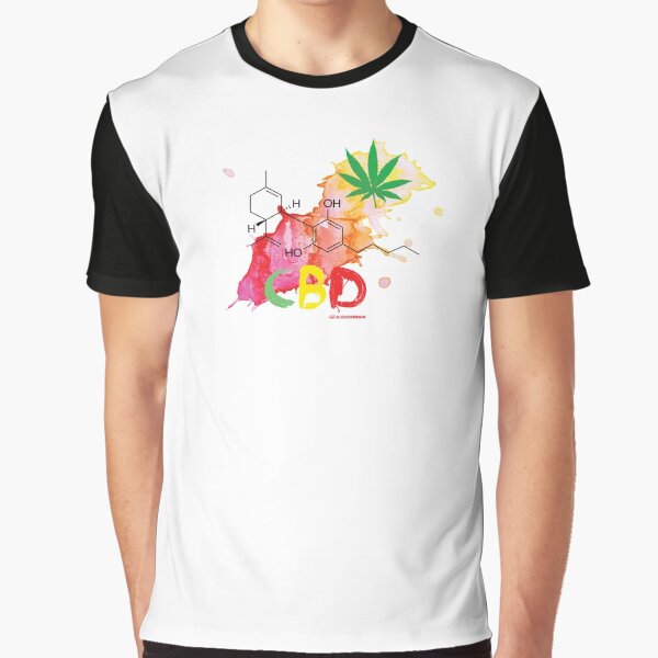 CBD Splash Graphic T-Shirt