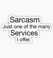 Sarcasm Sticker