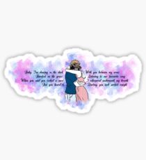 lyrics 3 Sticker
