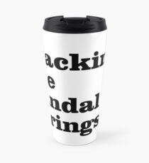 Misheard Song Lyrics - Aladdin Sane Travel Mug