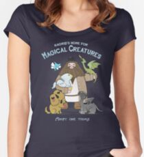 Hagrid's Home for Magical Creatures Fitted Scoop T-Shirt