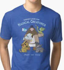 Hagrid's Home for Magical Creatures Tri-blend T-Shirt