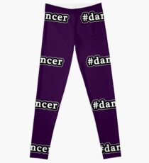 Dancer - Hashtag - Black & White Leggings