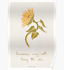 tomorrow bring the sun Poster