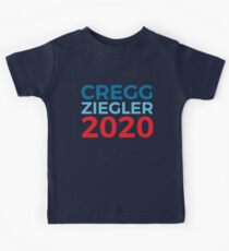 CJ Cregg Toby Ziegler / The West Wing / 2020 Election / Cregg Ziegler Kids Tee