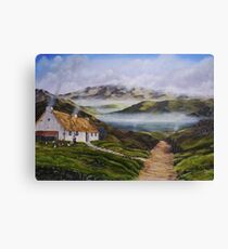 Irish Morning Mist - Oil Painting Canvas Print