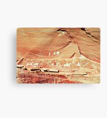 Canyon de Chelley Petroglyphs Canvas Print