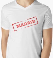 MADRID buffer Men's V-Neck T-Shirt
