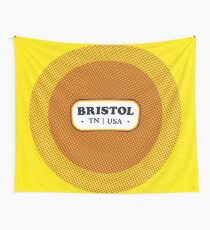 Bristol | Retro Badge Wall Tapestry