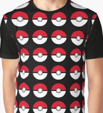 pokemon- pokeball Graphic T-Shirt