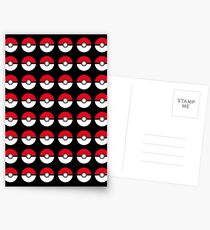pokemon- pokeball Postcards