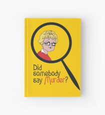 Did Somebody Say Murder? Hardcover Journal