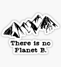 There is no Planet B Sticker