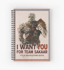 Join The Revolution! Spiral Notebook