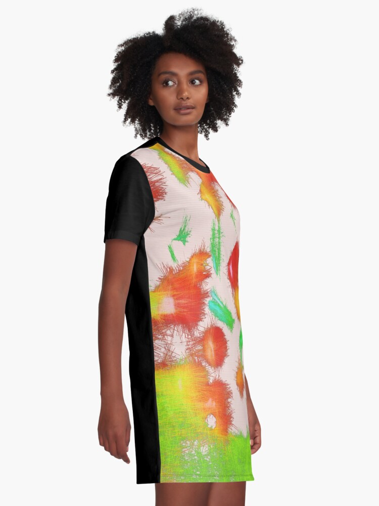 Alternate view of Fruit light mix Graphic T-Shirt Dress