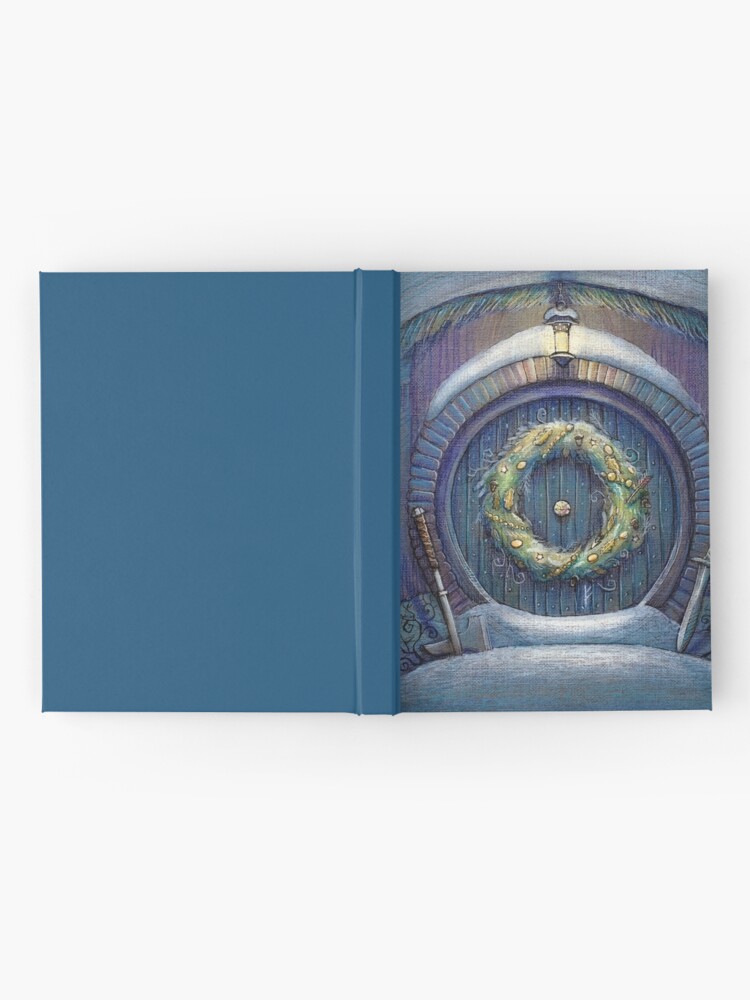 Alternate view of Tolkien Fantasy Christmas Card Hardcover Journal