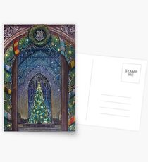 Potterhead Christmas door Postcards