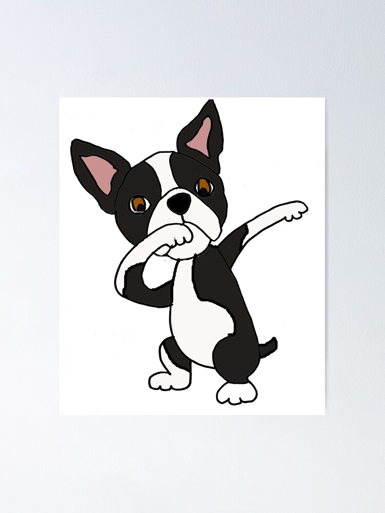 Images Of Boston Terrier Cartoon Drawing