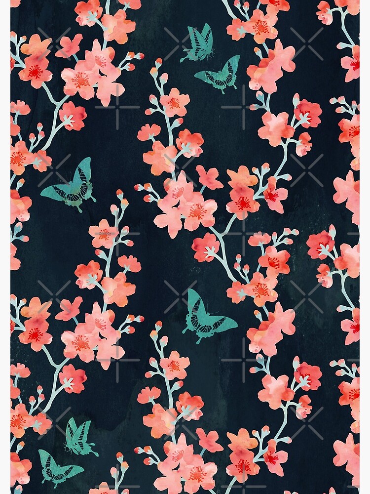 Sakura butterflies bold by adenaJ
