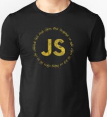 Camiseta unisex JavaScript - Un lenguaje para gobernarlos a todos