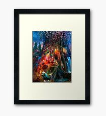 The Foxglove Ball Framed Print