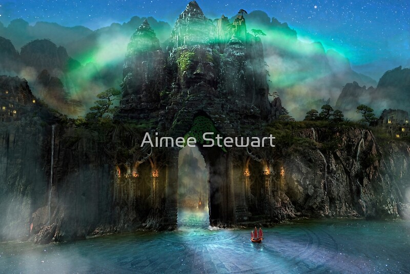 "The Jade Gates" by Aimee Stewart Redbubble